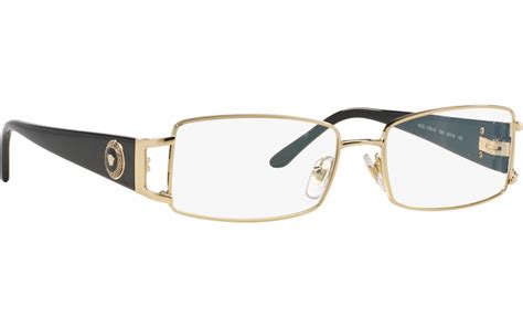 versace prescription eyewear|clear versace glasses on face.